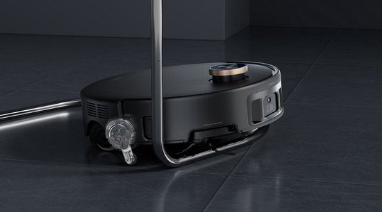 MOVA Z60 Ultra Roller Complete – Robot aspirateur avec fonction de lavage - Puissance d'aspiration de 28 000 Pa - Station d'auto-nettoyage et protection pour moquettes - Adapté aux poils d'animaux, aux sols durs et aux moquettes