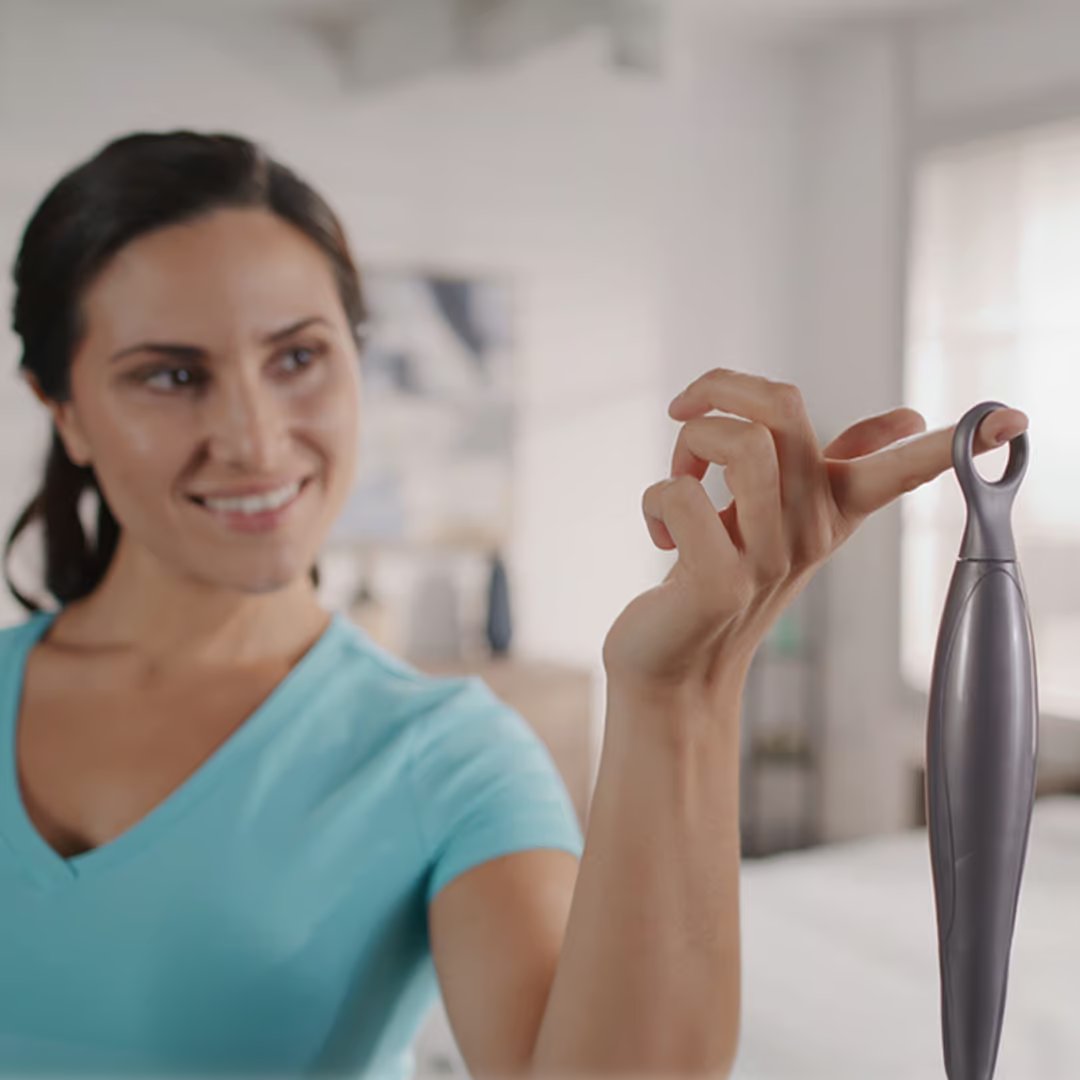 Balai turbo sans fil Livington Voom - Technologie à micro-brosses - Nettoyage puissant - Poignée flexible