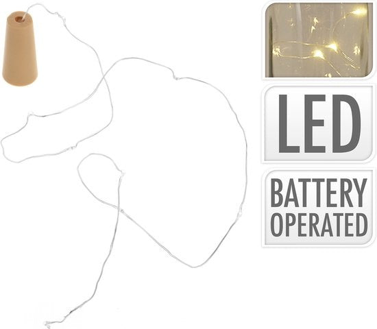 Bouchon avec 8 lumières LED