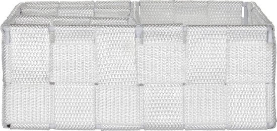 Wenko Organizer Adria 17 x 26 x 6,5 cm, polypropylène, blanc
