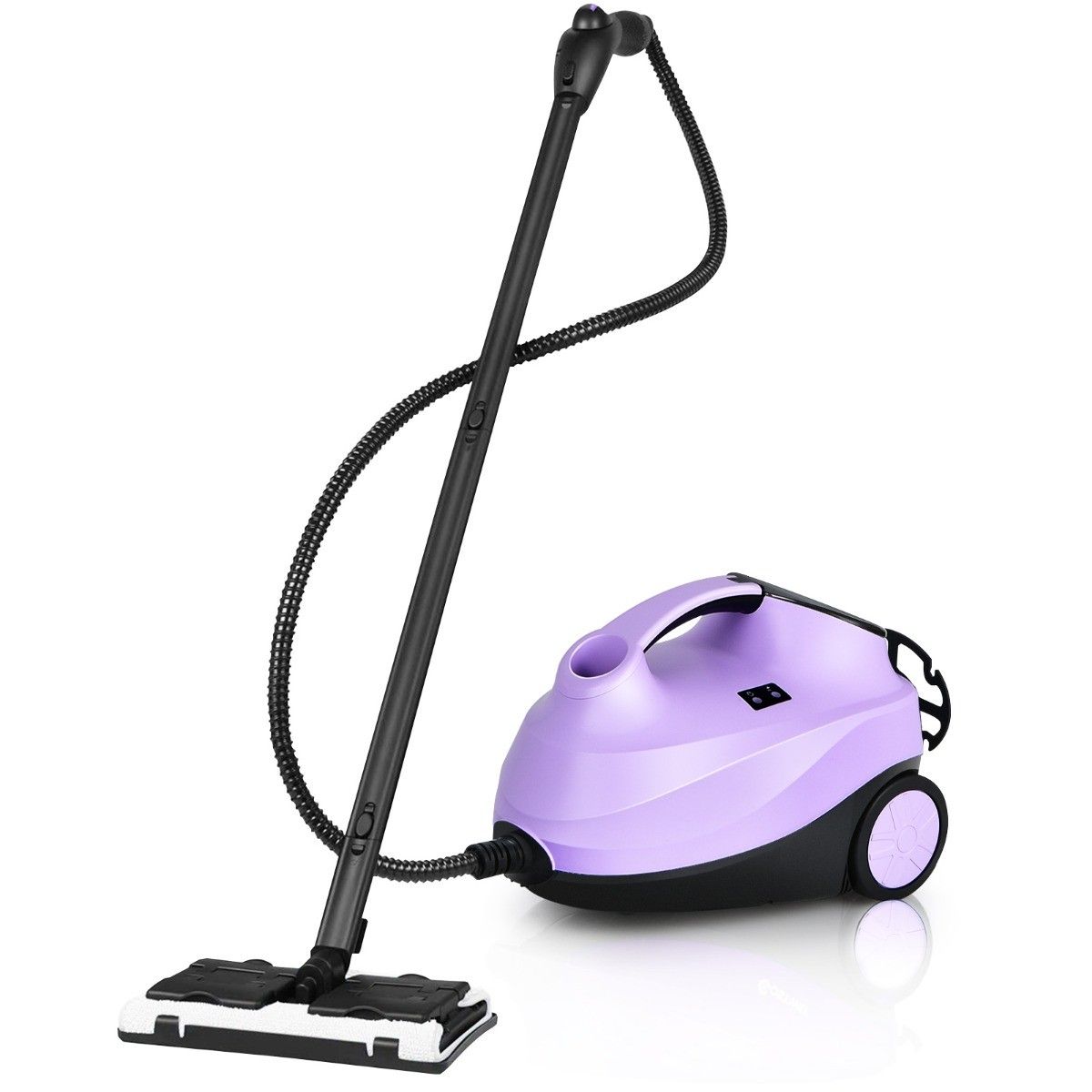 Nettoyeur vapeur Coast - 19 accessoires - 2 000 W - réservoir de 1,5 litre - Bleu