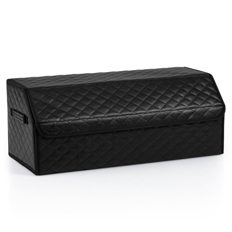 Organiseur de coffre pliable Coast - Avec couvercle - Compartiments modulables - Noir 30 x 69 x 27,5 cm
