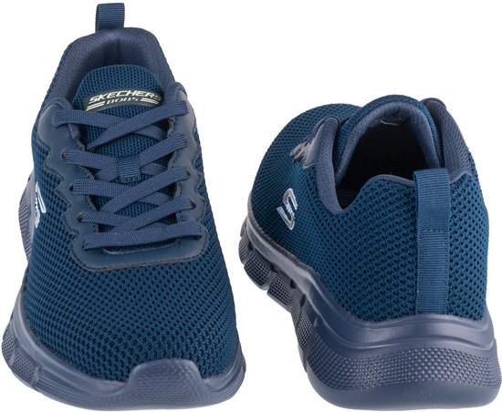 Skechers Bobs B Flex - Chill Edge, Homme, Bleu marine, Baskets, pointure : 42,5