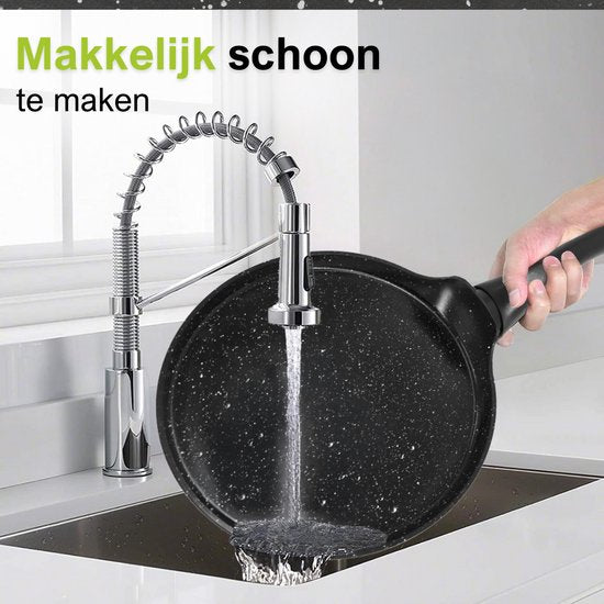 CeraFusion Poêle à crêpes 22 cm - Induction - Poêle à crêpes - Poêle à crêpes - Poêle à crêpes - Poêle à crêpes