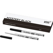 Montblanc - Recharges pour stylos à bille - Fine (F) - Mystery Black - 2 pièces