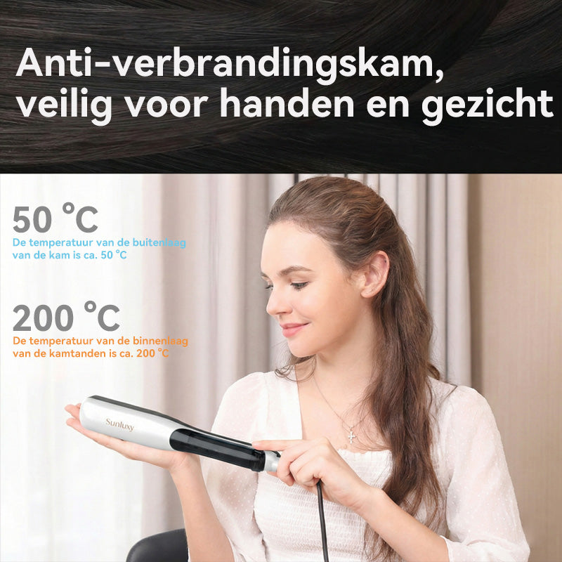 Peigne de coiffure Sunluxy KD880 à vapeur