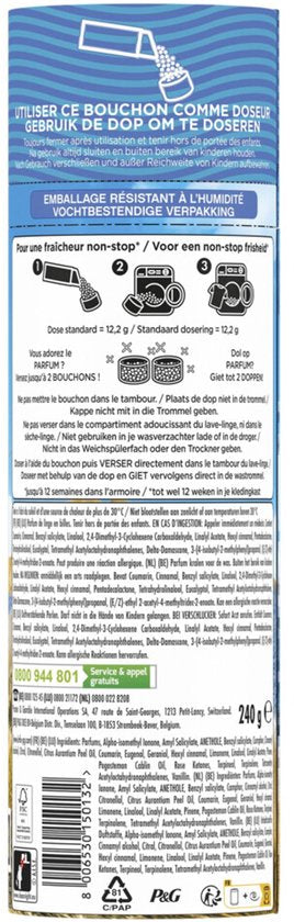 Lenor In-wash Renforçateur de parfum « Brise d'été », 19 lavages, 240 g