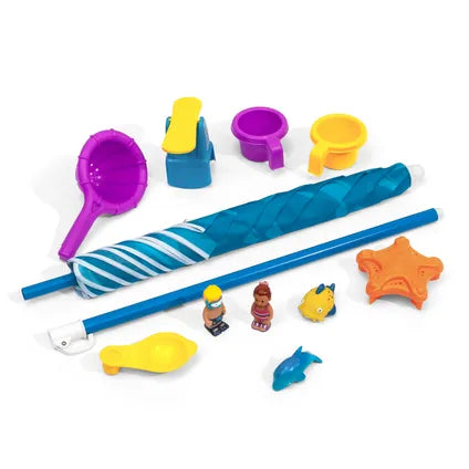 Table à eau Step2 Spill & Splash Seaway - 109,9 × 63,5 × 57,2 cm - Avec parasol