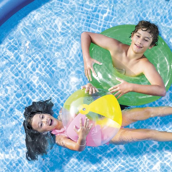 Kit de piscine gonflable Intex Easy Set - Ø 305 x 76 cm avec pompe-filtre