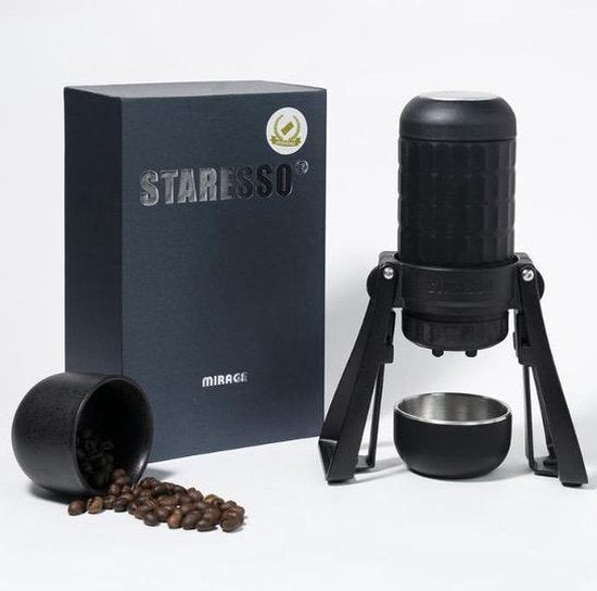 Staresso SP300 Pro - Machine à expresso manuelle - 2 tasses à la fois ! - jusqu'à 20 g de café moulu pour expresso - 180 ml - 15~20 bars