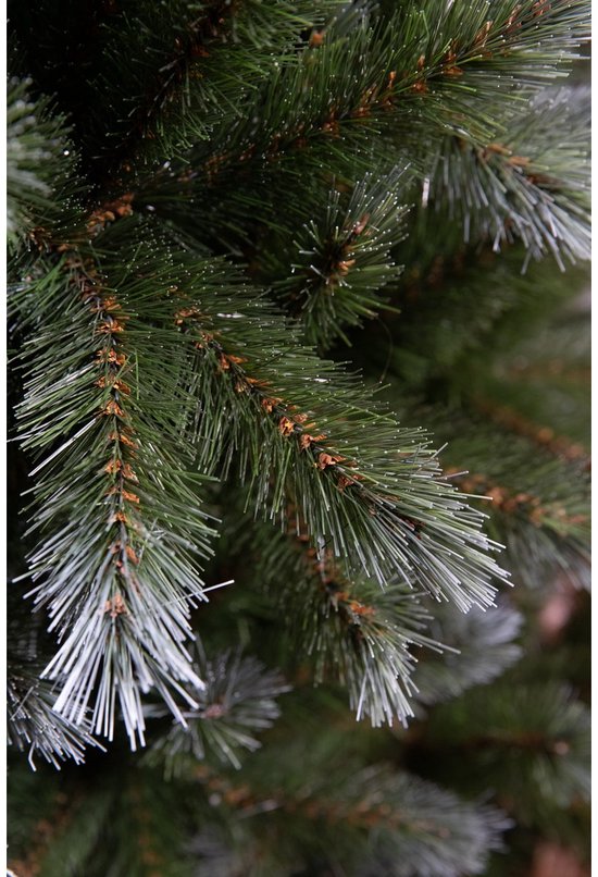 Sapin de Noël artificiel Triumph Tree en jute - Sapin de Noël artificiel H 60 x Ø 38 cm - Vert givré
