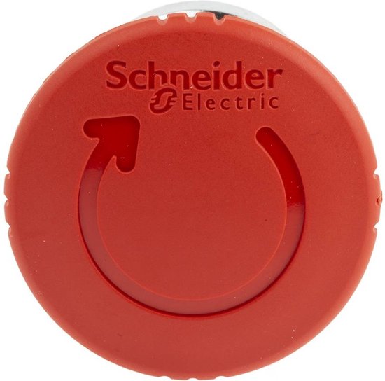 Schneider Electric Élément frontal à bouton-poussoir Harmony (champignon) - ZB4BS844 - E2AP6