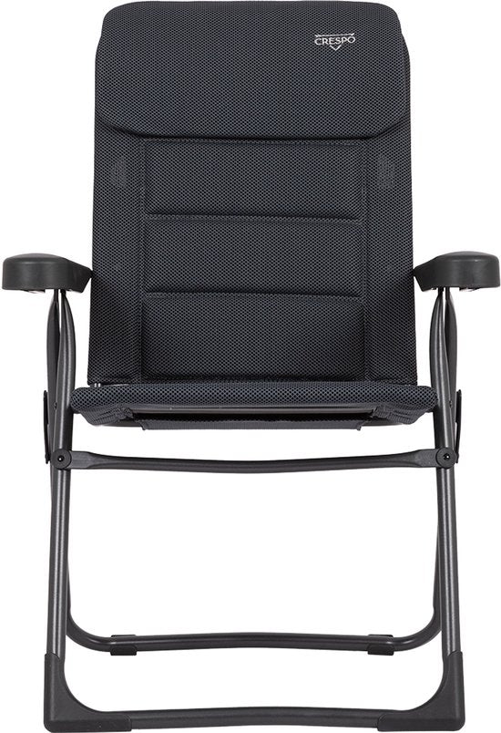 Crespo - Chaise pliante - AP/213 - Air-Deluxe - Extra compacte - Gris - Modèle 2025