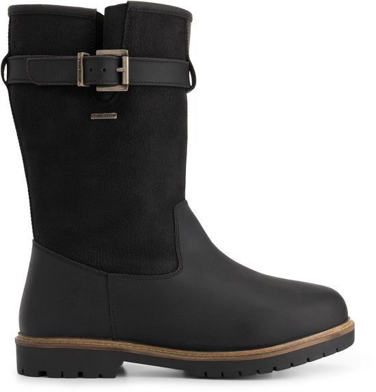 Travelin' Frostad pour homme - Bottes de plein air - Doublées de laine - Noir