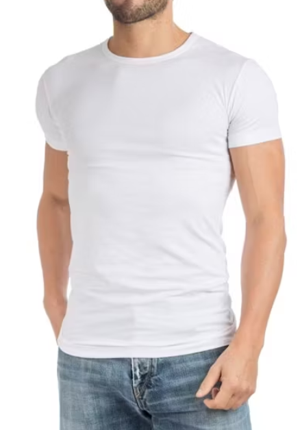 Alan Red - XL - T-shirt Ottawa - Homme - Blanc