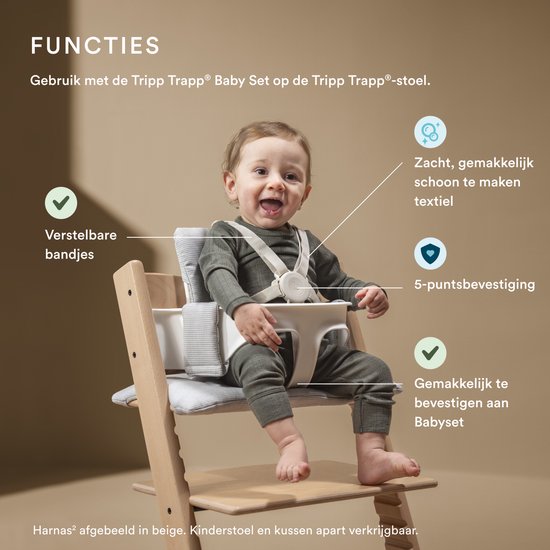 Harnais Stokke Tripp Trapp noir 2