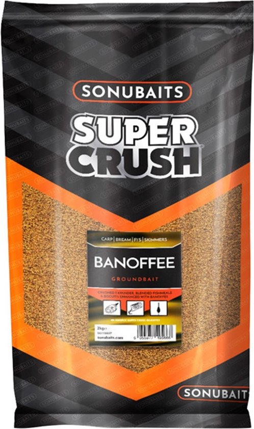 Sonubaits Super Crush Banoffee Groundbait | 2 kg 2 kg