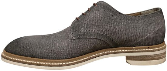 Giorgio 8582804 Daytona 46 Gainsboro : chaussures pour homme en cuir vert à lacets fins - Vert - Taille 44