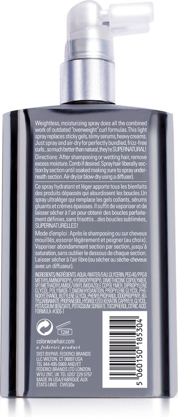 Color Wow Dream Coat pour cheveux bouclés - Cheveux sans frisottis et boucles bien définies - 200 ml