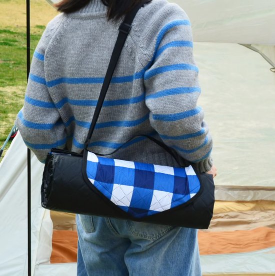 Fuegobird - Couverture de pique-nique - 200 x 200 cm - Couverture de plage - Couverture de camping pliable - Imperméable - Tapis de pique-nique anti-sable - Tapis de jardin et de plage portable - Lavable en machine - Pour le camping, le jardin et le parc-