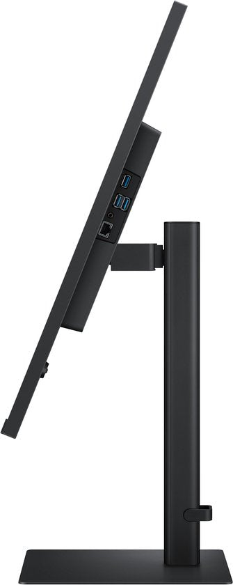 Samsung ViewFinity S8 S80UD - Écran LED - Avec commutateur KVM - 37 pouces - 4K UHD - USB-C 90 W - Panneau VA - 350 cd/m² - 5 ms - 60 Hz - HDR10 - Noir