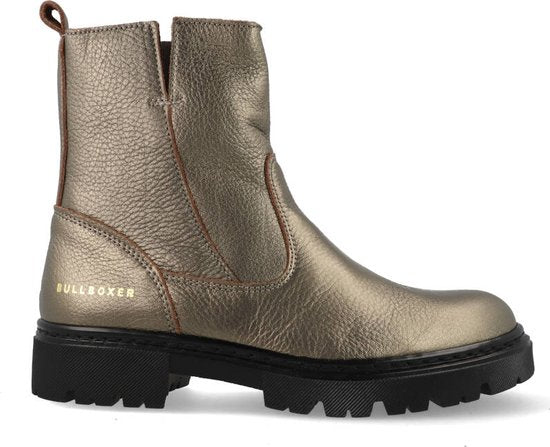 Bullboxer - Bottes Chelsea - Femme - Or - Taille 34 - Bottes