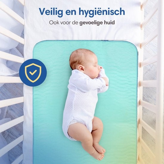 SafeLife alèses lavables pour l'incontinence des adultes, des animaux de compagnie et des enfants - protège-matelas - antidérapant - Large