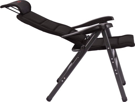 Crespo - Chaise de plage - XL - AP/238 - Air-Deluxe - Compact - Noir