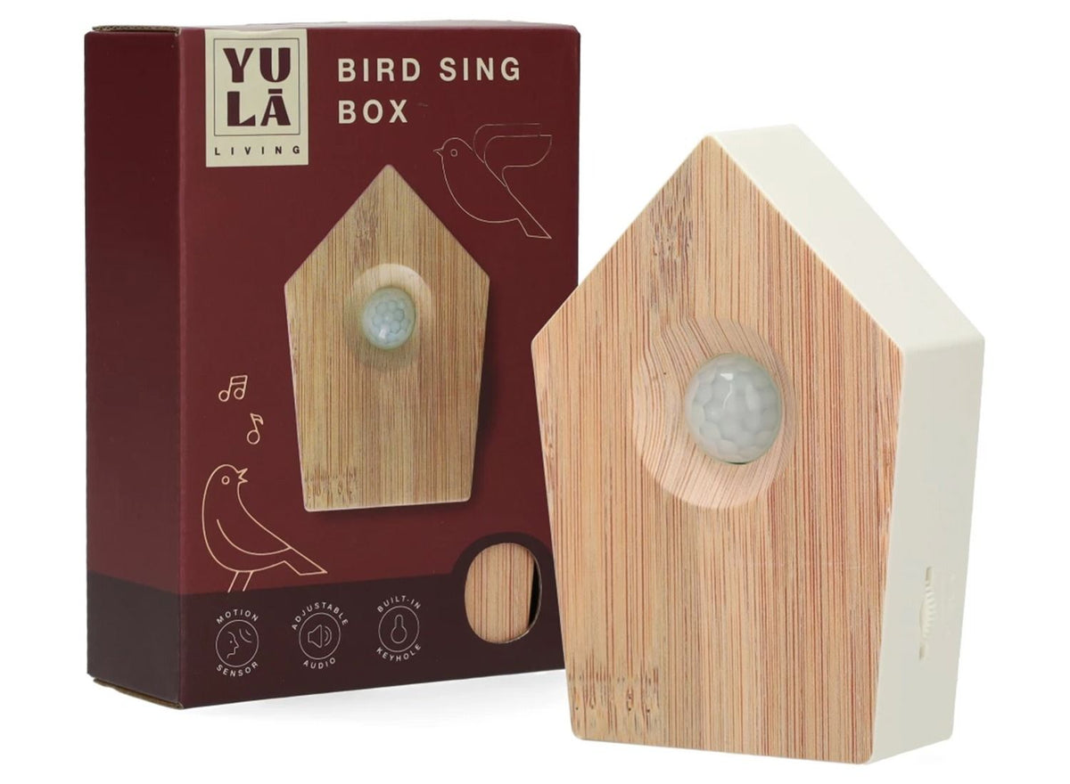 6197 - Boîte à chants d'oiseaux YULA Living avec capteur