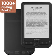 Liseuse Relore à écran tactile de 6 pouces - Capacité de stockage de plus de 1 000 livres électroniques - Remplace les liseuses Kobo Clara, Kindle et Pocketbook