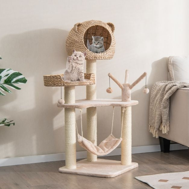 Coast griffoir - Arbre à chat - Panier à chat - Hauteur 121 cm