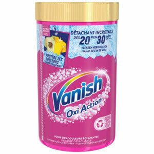 Vanish Oxi Action Lessive - Booster de lavage - Linge coloré - 1.5kg