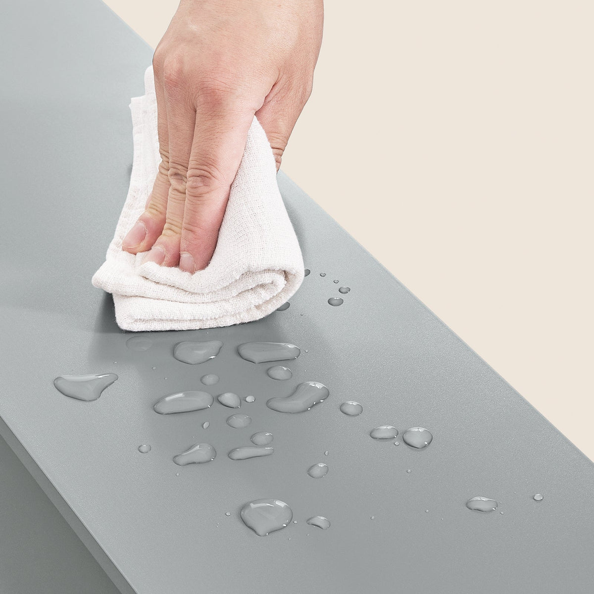 SoBuy BZR34-II-HG Meuble de salle de bain haut - Meuble de salle de bain étroit à poser - MDF résistant à l'eau - 20x20x180 cm - Gris