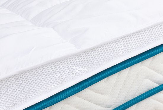 Home & Comfort Surmatelas 140*200cm - Soutien et réduction de la pression - Lavable - Antiallergique