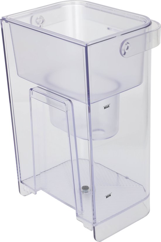 Inventum HWD725B Distributeur d'eau chaude - Capacité 2 litres - 45°C à 100°C - Ecran tactile - Sans BPA - Bouilloire - Robinet d'eau chaude - Filtre anti-calcaire - 2600 watts - Noir/RVS