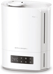 Erikssøn Humidificateur Hydra Comfort - 6 litres - Convient au salon, au bureau, à la chambre à coucher, à la chambre de bébé - Avec aromathérapie - Blanc