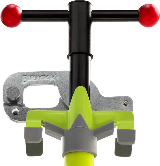 Bullock Excellence Pedal Lock - Transmission automatique - Anti-perçage et résistant aux coupures - Deux clés numérotées - Couleur jaune frappante
