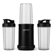 Mixeur - Safecourt Kitchen - Smoothie Blender - Blender 1200W - Incl. des gobelets à emporter - Noir
