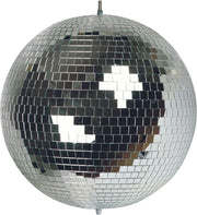 HQ-Power Disco boule à facettes Ø 20 cm, effets de lumière spectaculaires pour les fêtes, système de suspension sûr et verre à facettes, accessoire de piste de danse pour discothèque et plus encore