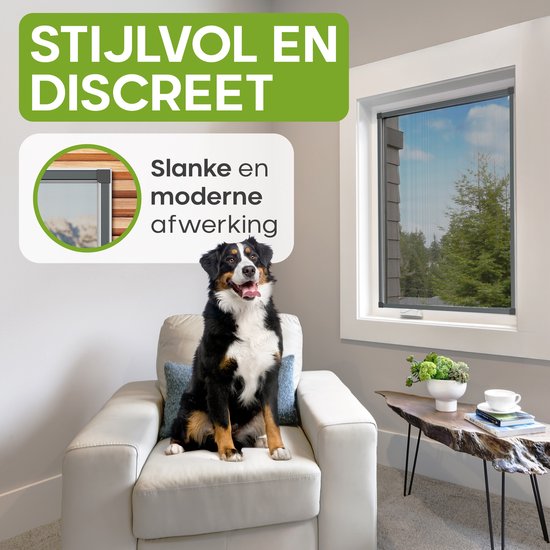O'DADDY® Moustiquaire de fenêtre - 100x120 cm - Moustiquaire adaptable - Fibre de verre - Maille métallique - Moustiquaire - Polyvalent et facile à installer - Noir