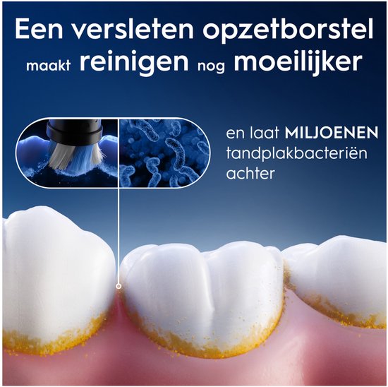Oral-B iO Series Ultimate Clean Têtes de brosse - Blanc - 6 pièces