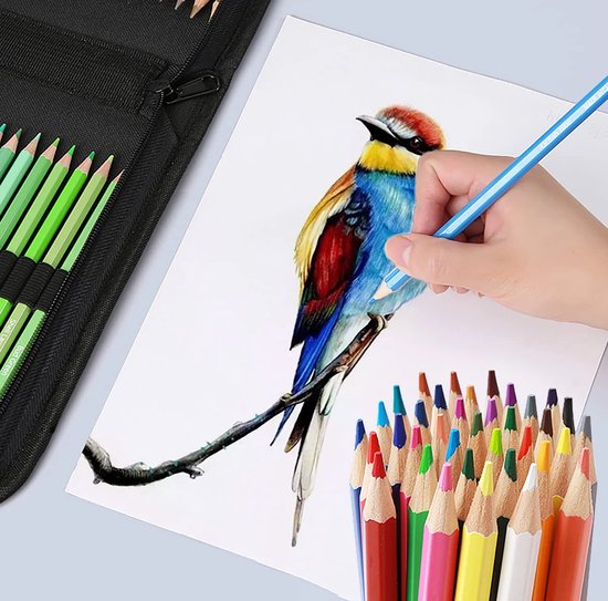Coffret de 120 crayons de couleur professionnels pour adultes et enfants