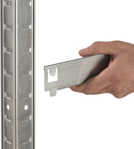 Rayonnage de stockage XL - 120 cm de large - Capacité de charge de 875 kg - 175 kg par étagère - Extra large