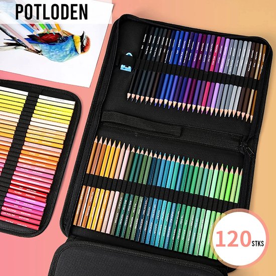 Coffret de 120 crayons de couleur professionnels pour adultes et enfants