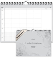 Systemyze Family Planner Basic 2025 - Agenda - Semainier - Agenda familial - Non daté - Gris