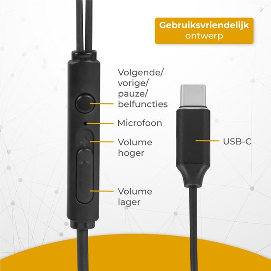 Nuvance - Bouchons d'oreille filaires - Bouchons d'oreille filaires avec microphone - Noir