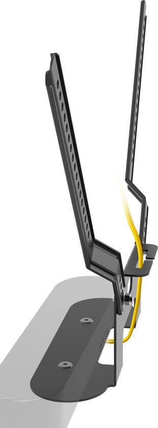 Support TV pour barre de son Sonos Beam - Montage de la barre de son Sonos Beam sous le téléviseur
