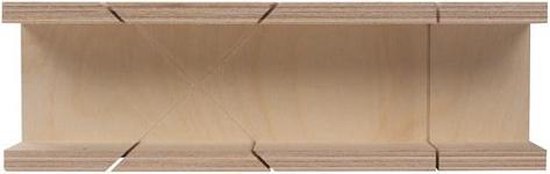 Boîte à onglets Toolland, coupes précises, idéale pour les professionnels et les bricoleurs, 350 x 100 x 42 mm