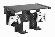 DMV - Etagère pour médias - rangement pour médias - pegboard - noir