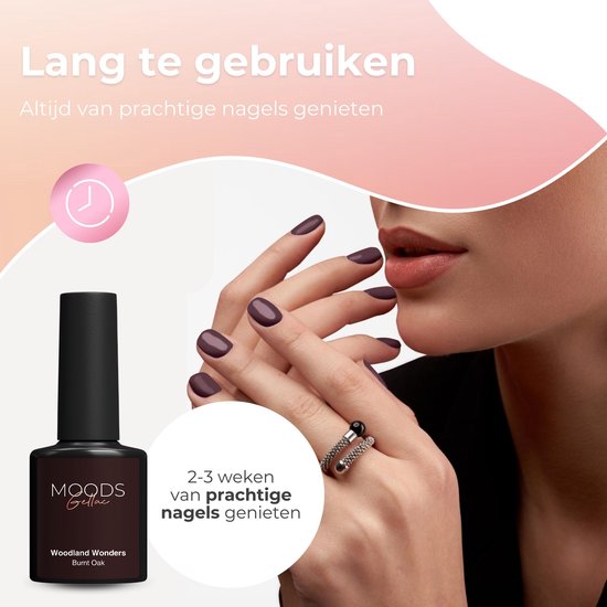 Moods Gellac 6-Piece Set - Gel Nail Polish Starter Pack - Gel Nail Polish - 8ML - Woodland Wonders - Gellac - Nails - Chic Colours
